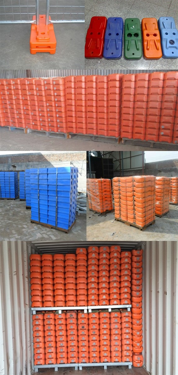 Plastic Temporary Fence stayChina Temporary Fencing Feet