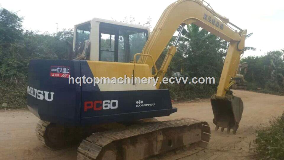 Used Komatsu PC606 Crawler Excavator SecondHand Digger