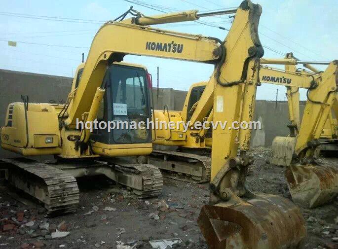 Used Crawler Excavator Komatsu PC607 Hydraulic Track Digger