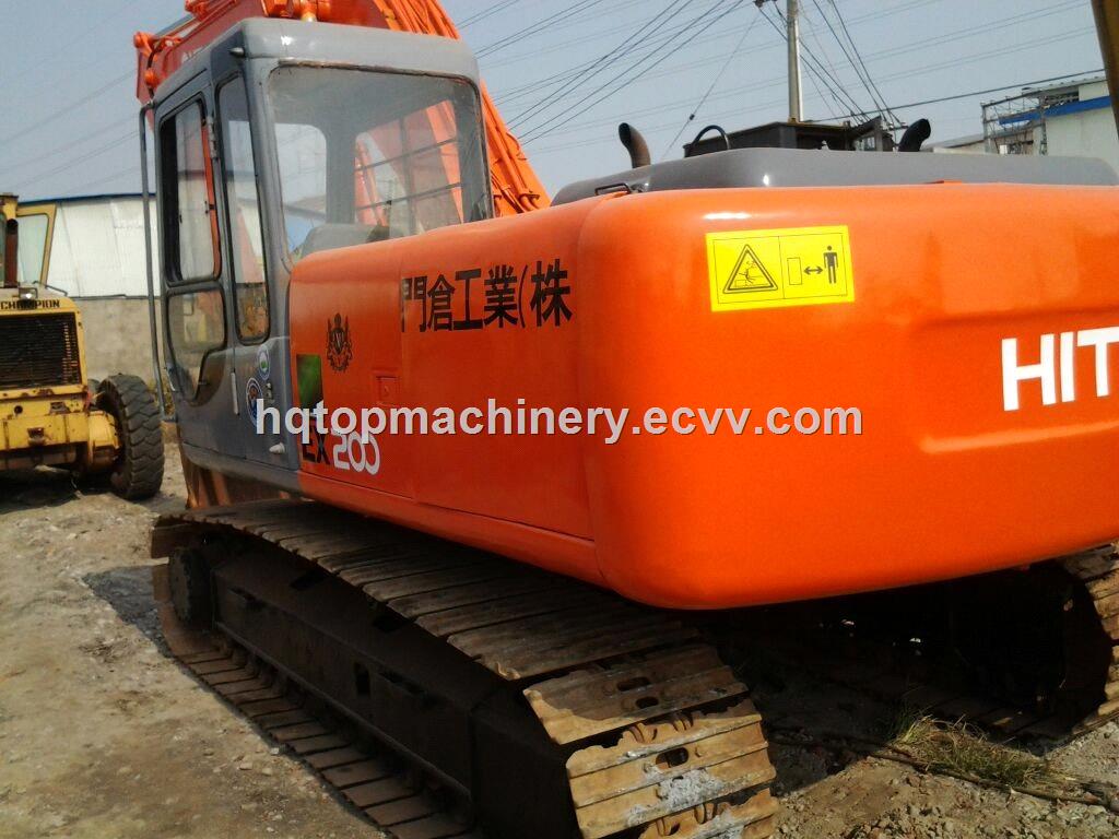 Used Crawler Excavator Hitachi EX2005 SecondHand Track Digger