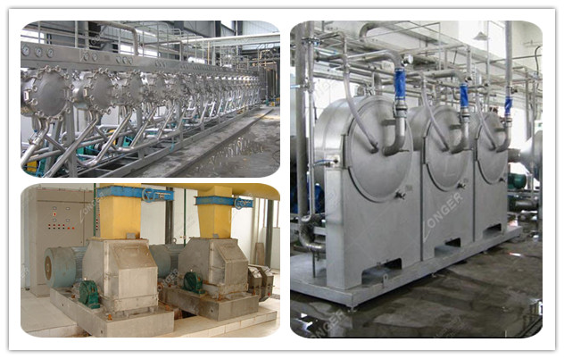 comercial starch production machine made in china hot sell