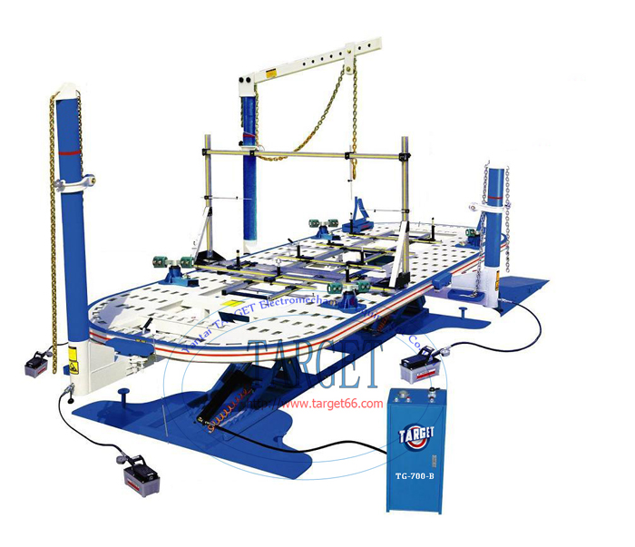 Chassis straightening machine