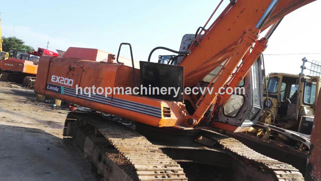 Japan Used ExcavatorSecondhand Original Hitachi EX200 Crawler Digger