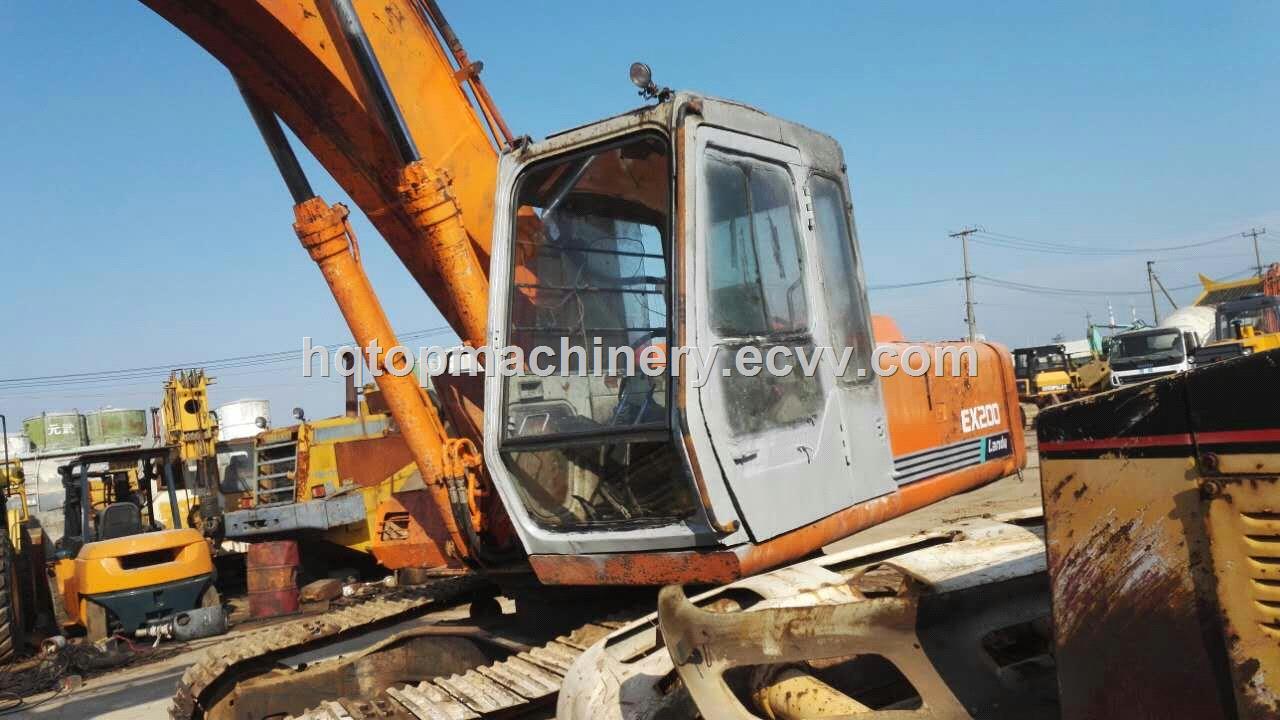 Japan Used ExcavatorSecondhand Original Hitachi EX200 Crawler Digger