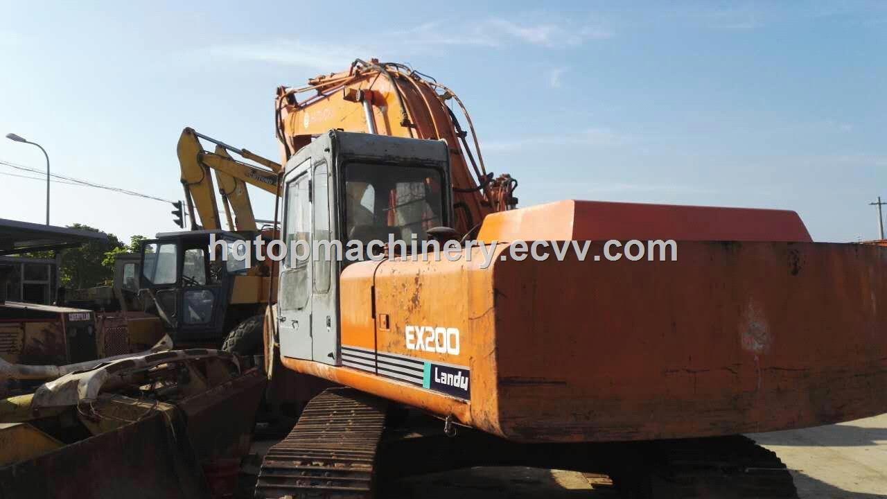 Japan Used ExcavatorSecondhand Original Hitachi EX200 Crawler Digger