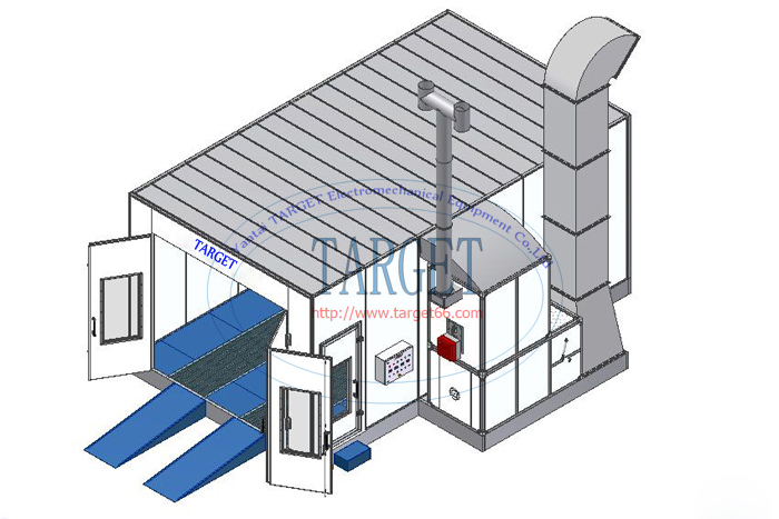 Car baking booth spray painting booth TG60A