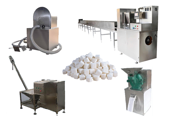 High Quality 100kgh Cube Sugar Production LineHot Sale Cube Sugar Making Machine