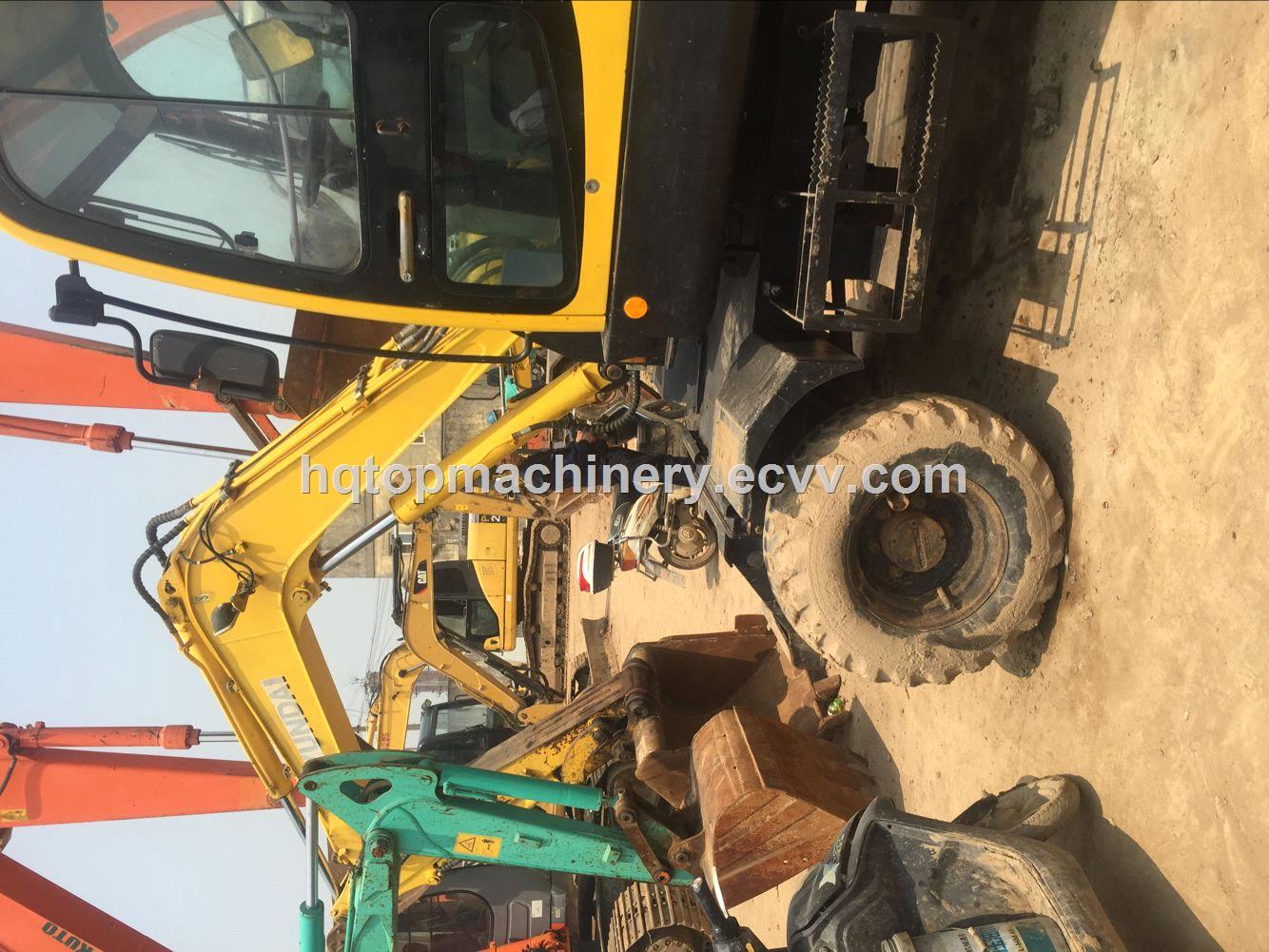 Hyundai Used Wheel ExcavatorSecondhand R60R60W5 Wheel Excavator Digger