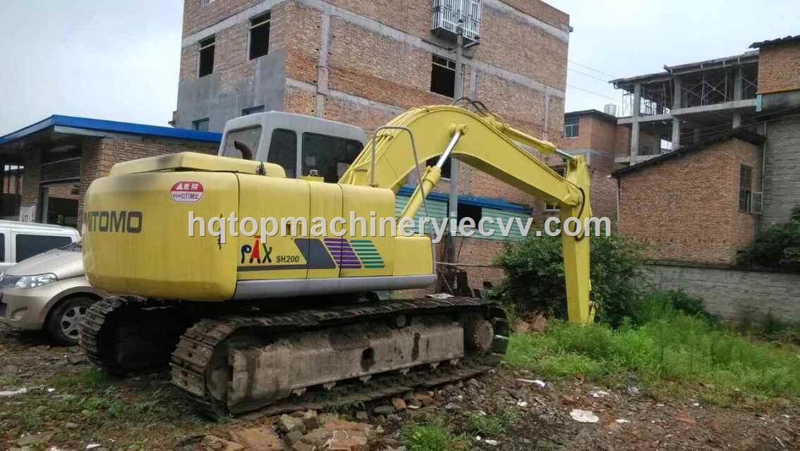 Used Crawler Excavator Sumitomo 120A SecondHand Hydraulic Track Digger