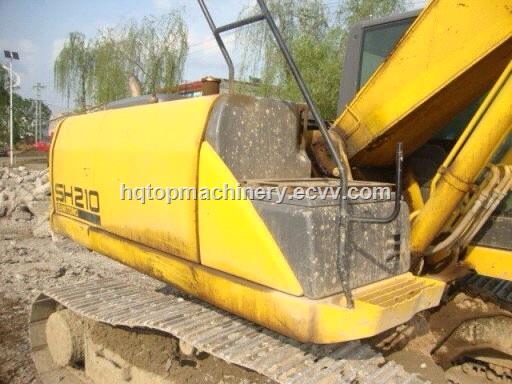 Used Crawler Excavator Sumitomo SH210 SecondHand Track Digger