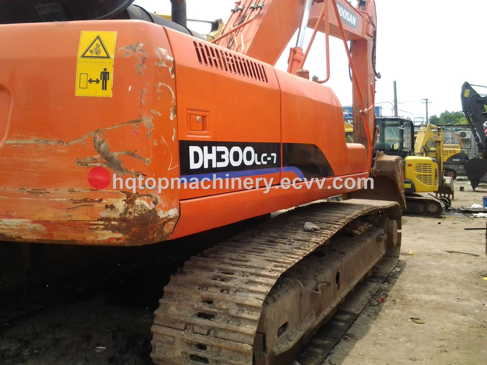 Used Crawler Excavator Doosan DH300LC7 SecondHand Track Digger