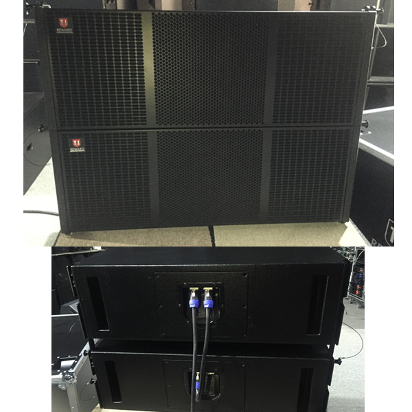 dual 12 woofer speakers professional line array system