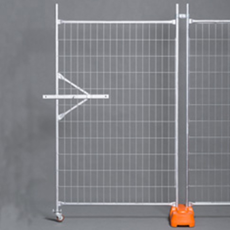 Australia Standard 42 microns 21x12m Wheeled Pedestrian Access Temporary Fence Gate