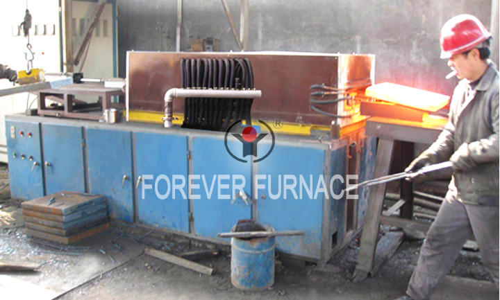 Round steel bar induction heating equipment