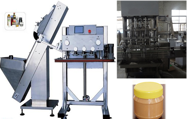 High Quality Automatic Peanut Butter Filling and Capping Machine