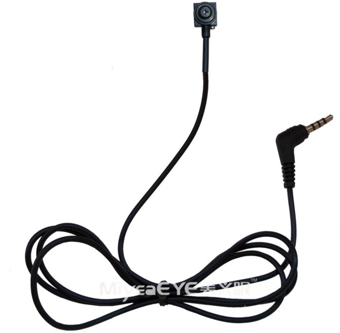5V DC Mini Screw Pinhole Camera,3 Rings 2.5 Jack 600TVL Spy Pin Hole ...