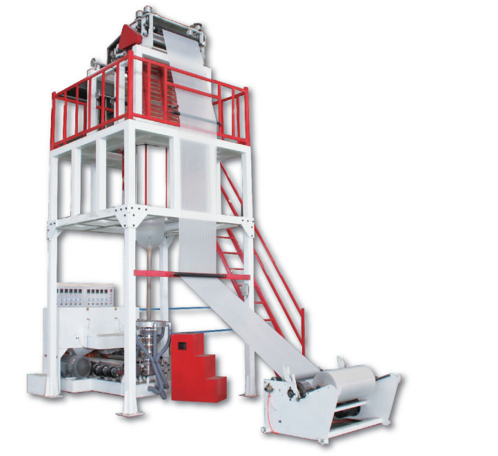 3 Layers Co Extrusion Plastic Bag Film Ing Machine
