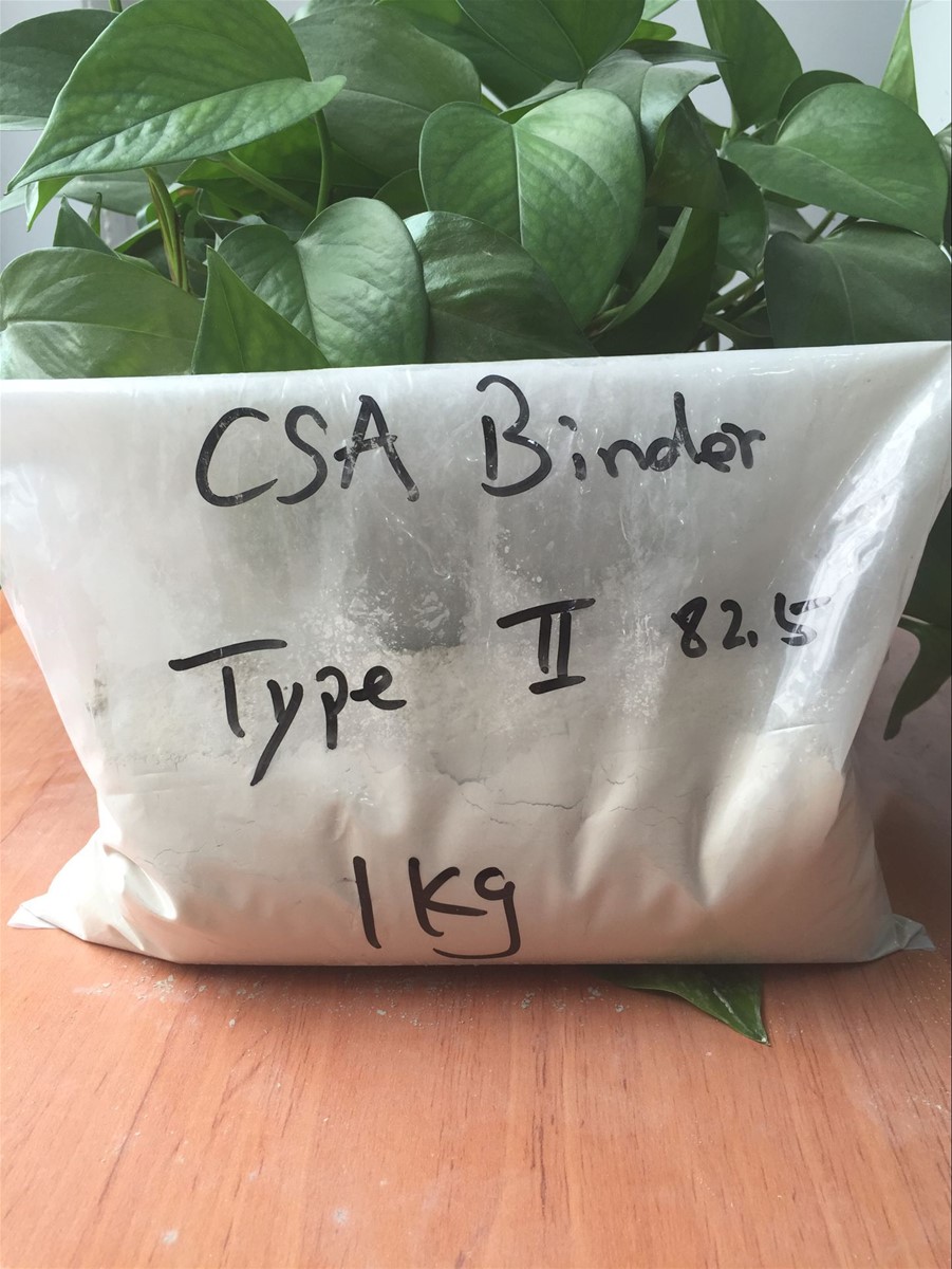 Cement Price Per Ton Light color Csa Cement Clinker 82.5 from China