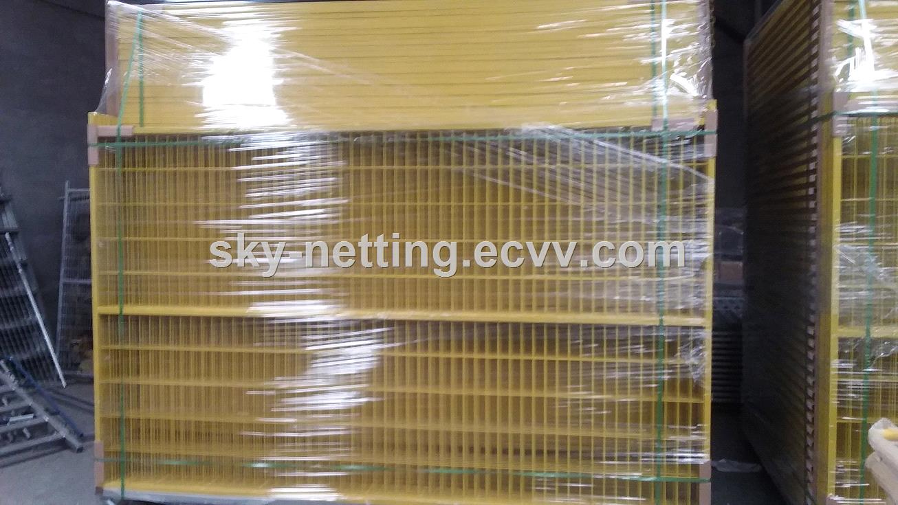 6x10 Temporary Steel Construction Welded Mesh Fence50x100mm Temporary Wire Fence Panel Hot Sale