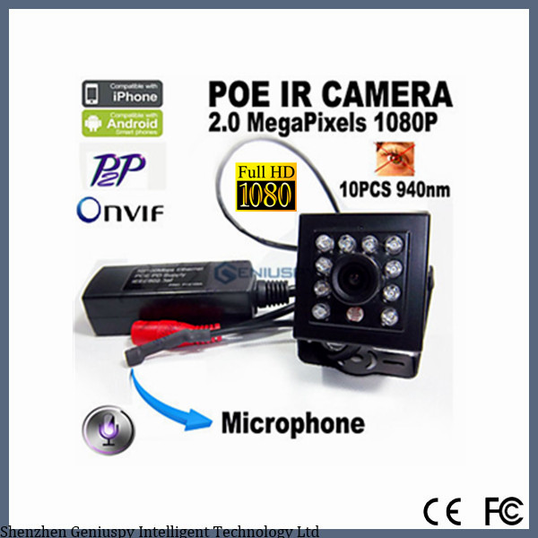 Miniature 1080p Poe Mini Ip Camera 2mp Hd Night Vision 940nm Ir Audio Poe Covert Camera Onvif P2p Ir From China Manufacturer Manufactory Factory And Supplier On Ecvv Com