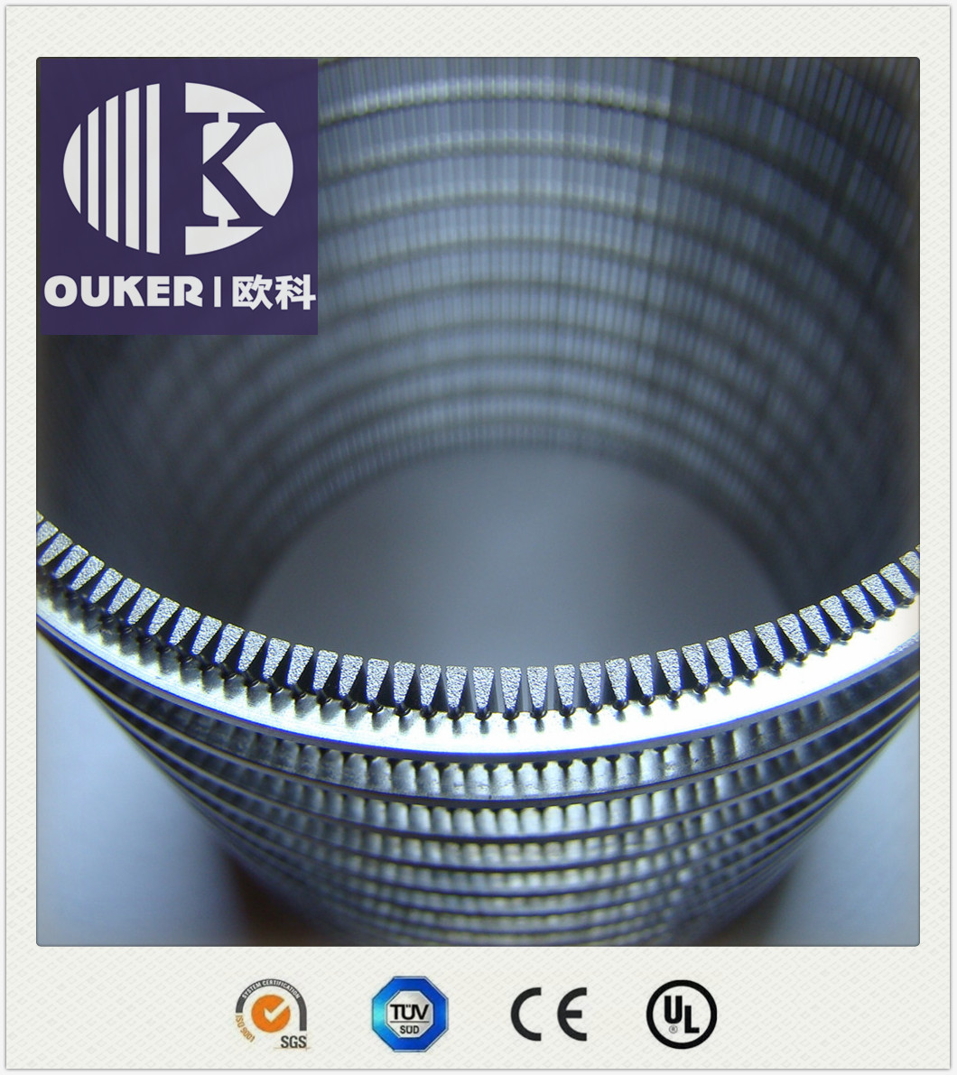 Ouker wire mesh high precision slot tube wedge wire screen welding machine