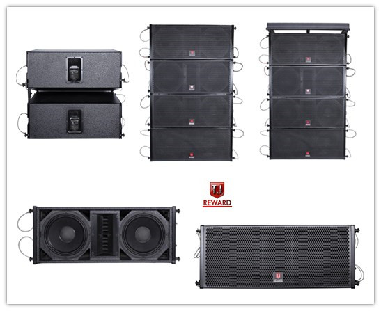 Dual 10'' Powerful Sound Speaker Line Array System
