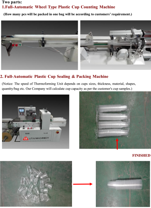 Plastic Cup Packing Machine