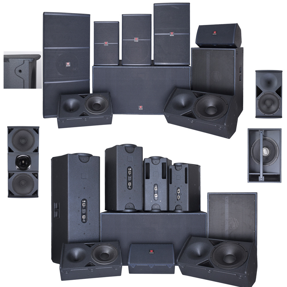 Dual 15 Best Sale Pa Speaker 1000W Speaker System Pro Audio Factory