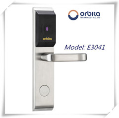 High quality full stainless steel hotel RF key card door lock system