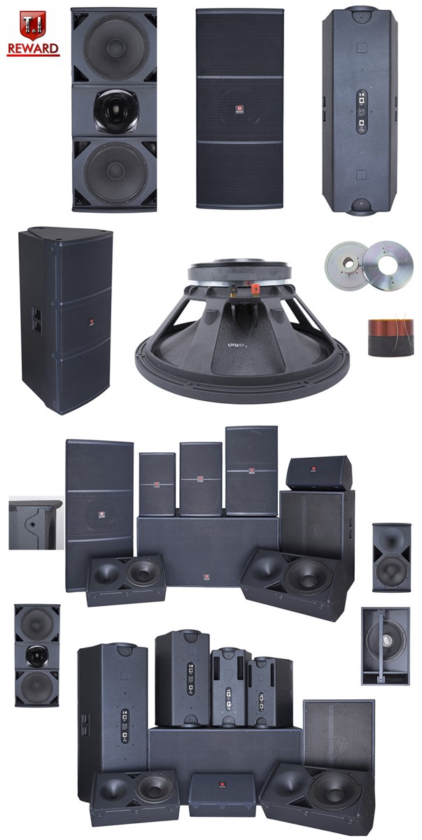 Dual 15 Speaker High Quality Speaker Outdoor Shows Loudspeaker