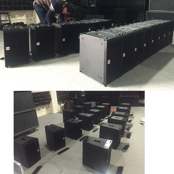 2way and 10 woofer line array system