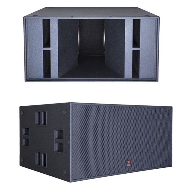 Dual 18 Subwoofer 2500w Rms 5000w Peak Pro Sub From China