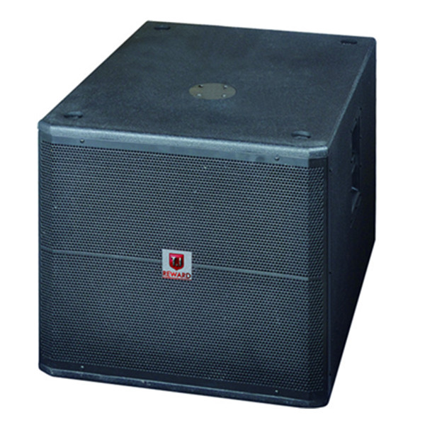 single 15 horn loaded subwoofer indoor or outdoor professional power sound system loudspeaker