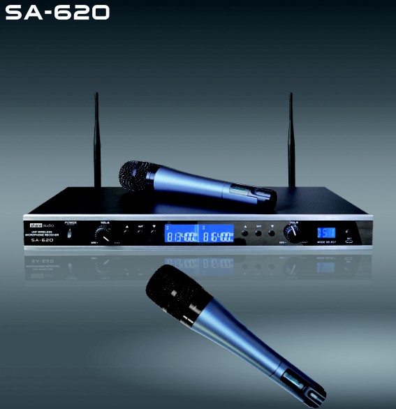 Wireless Karaoke Microphone Dual Channel Wireless Microphone