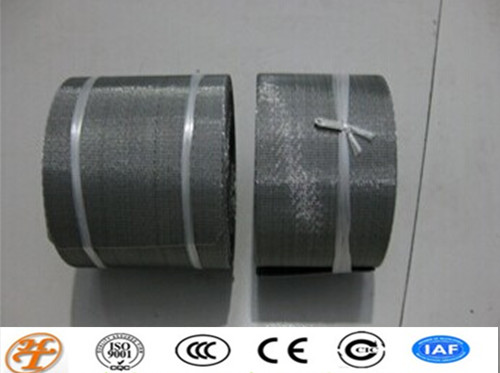 Haotian ss woven wire mesh belt factory