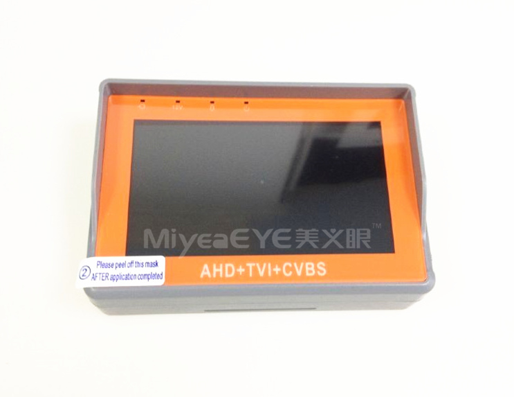 43 LCD Display CCTV Tester For AHDTVICVBSNetwork Cable With Led Light