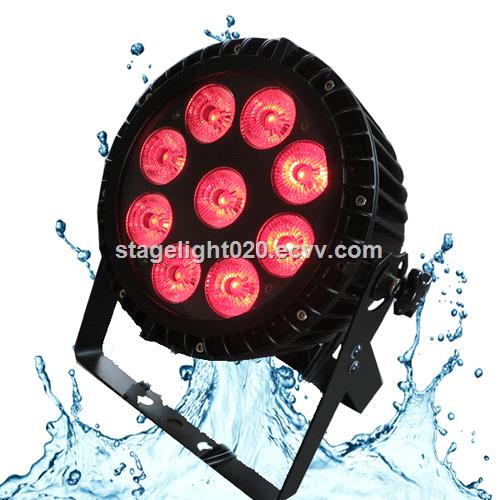 9x15w rgbaw waterproof IP65 stage wash outdoor led par