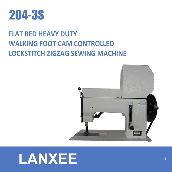 Lanxee 204-3S Industrial Heavy Duty Zigzag Sail Repair Sewing Machine