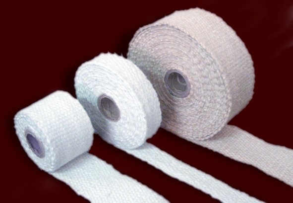 Ceramic fiber ribbon