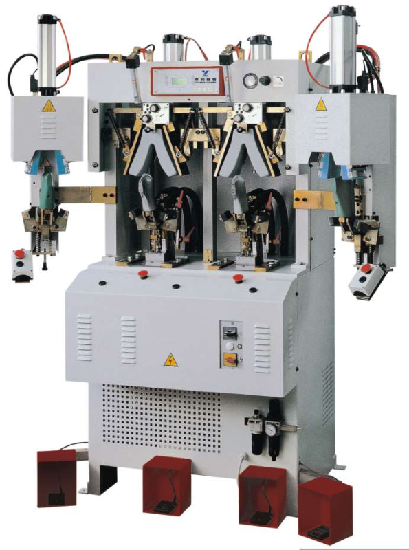 ALFA96 Double Cold and Hot Heelmoulding Machine Doublecooling and doubleheating Heel forming Machine