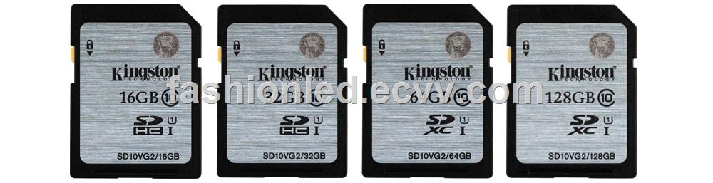 Kingston memory card sd card UHS SDHC XC class 10 16gb 32gb 64gb 128gb