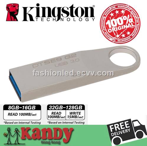 Kingston Dtse9 g2 Metal USB 3.0 Flash Drive Pen Drive 8gb 16gb 32gb 64gb 128gb