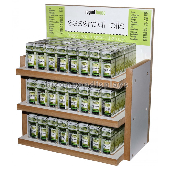 Original Wood 3 Layer Table Top Essention Oil Display Fixtures Original Wood 3 Layer Table Top Essention Oil Display Fixtures