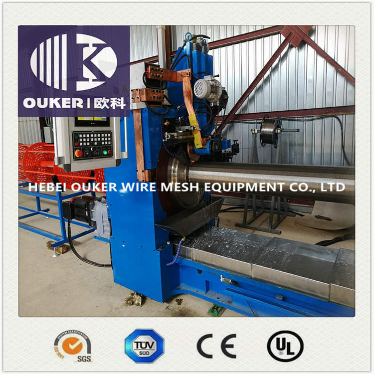 Ouker wire mesh high precision johnson screen welding machine
