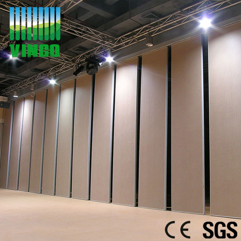 Movable Sliding Door On Wheel Partition Wall Panel Board For