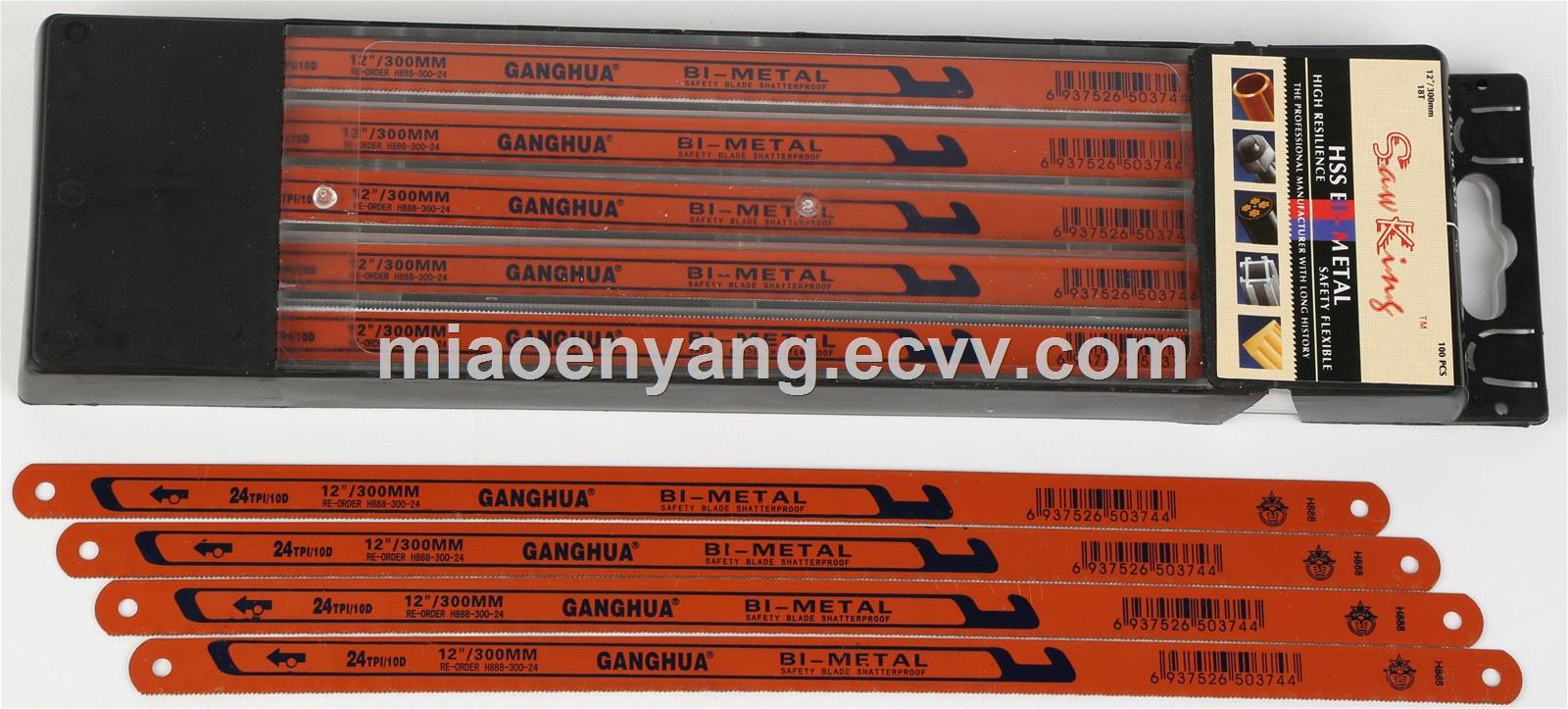 12 flexible bimetal Hacksaw Blade