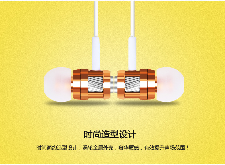 Professional 35mm Earphone Stereo ear Headphones headsets