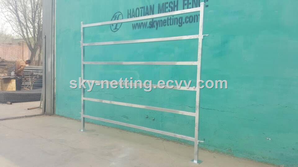 wholesale hotdipped galvanized square pipe horse fence panel