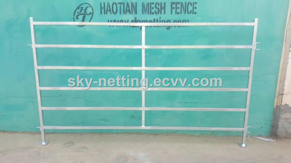 wholesale hotdipped galvanized square pipe horse fence panel