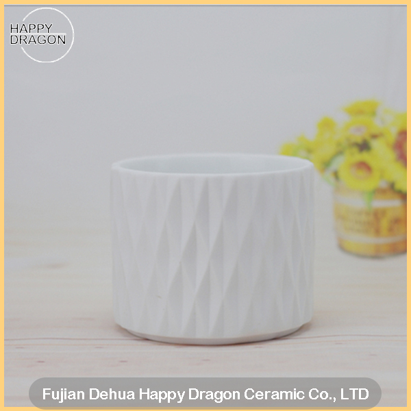 Ceramic Candle containers with fold effect from China Manufacturer ...